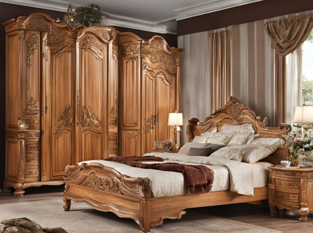 wooden bedroom furniture