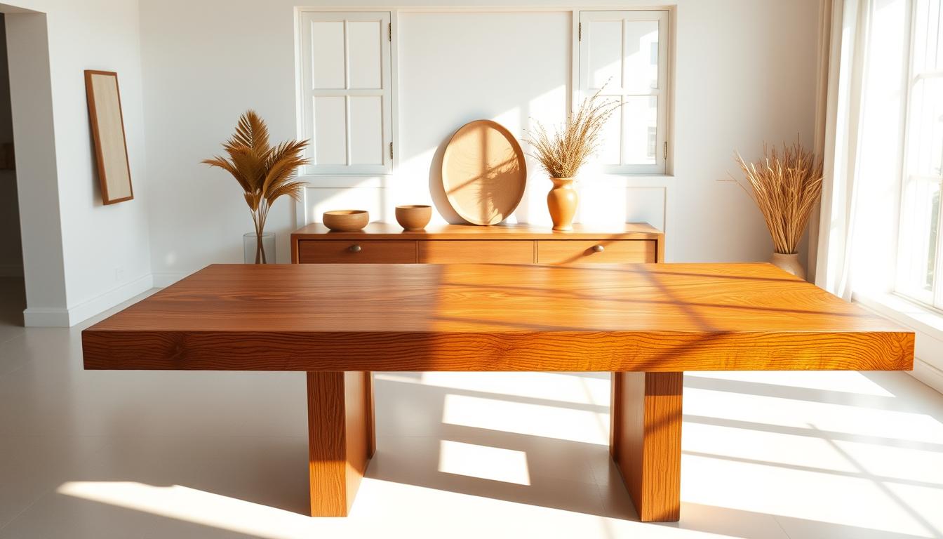 how to make wood furniture less orange